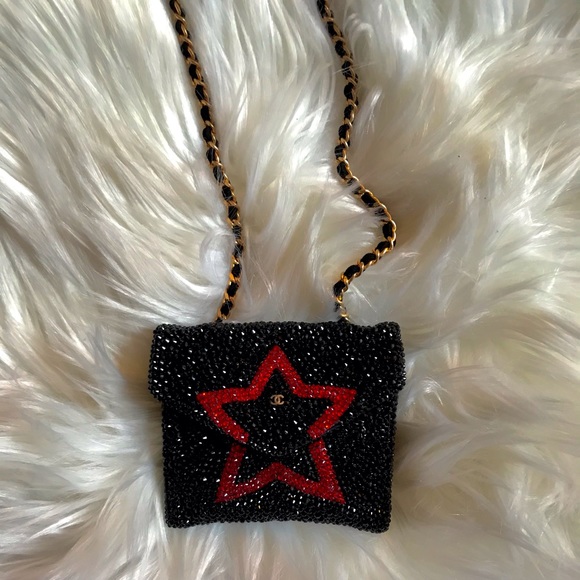 Authentic Chanel Micro Mini Crystal Bag - Picture 2 of 5